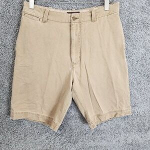 Abercrombie & Fitch‎ Shorts Mens Size 33X10 Beige Khaki Classic Chino Preppy